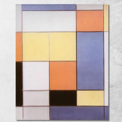 Composition B Piet Mondrian pmn4 canvas print 