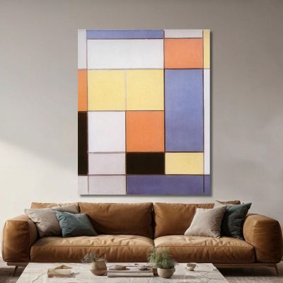 Composition B Piet Mondrian pmn4 canvas print 