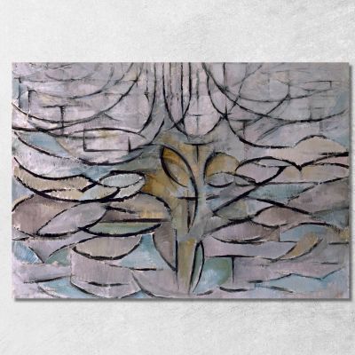 Apple Tree In Bloom Piet Mondrian pmn16 canvas print 