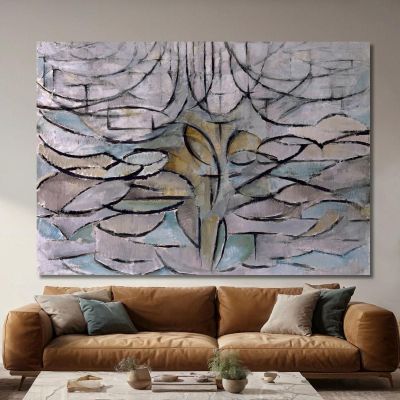 Apple Tree In Bloom Piet Mondrian pmn16 canvas print 