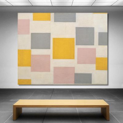 Composition With Color Planes 5 Piet Mondrian pmn30 canvas print 