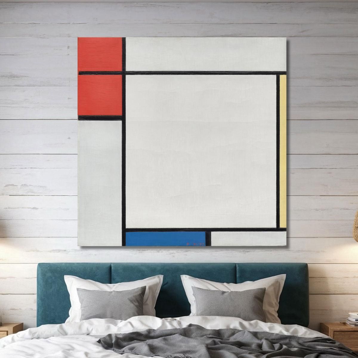 Composition With Red Yellow And Blue Piet Mondrian pmn32 canvas print 