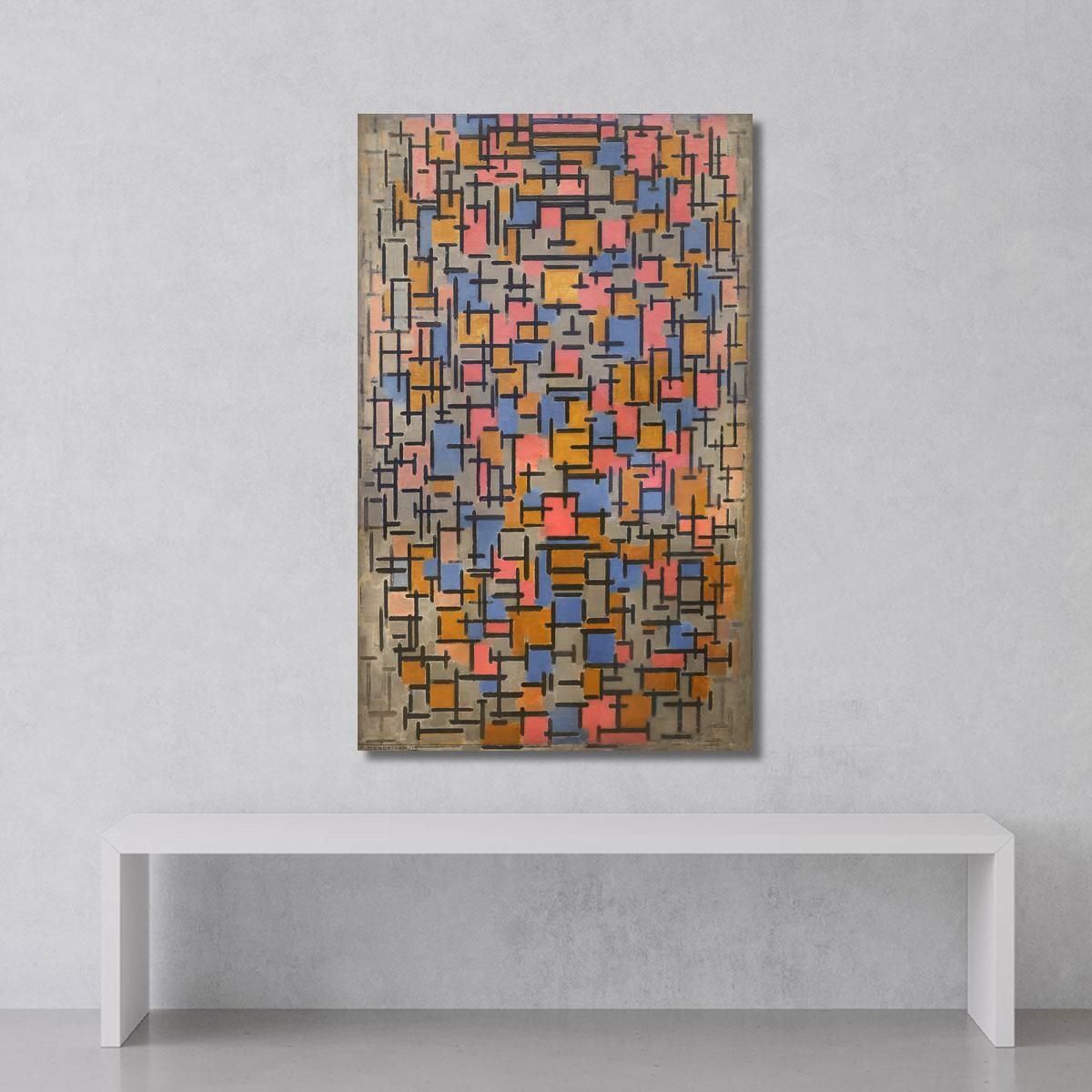 Composition Piet Mondrian pmn34 canvas print 