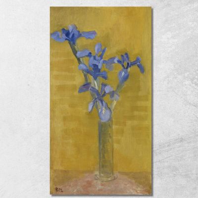 Irises Piet Mondrian pmn46 canvas print 