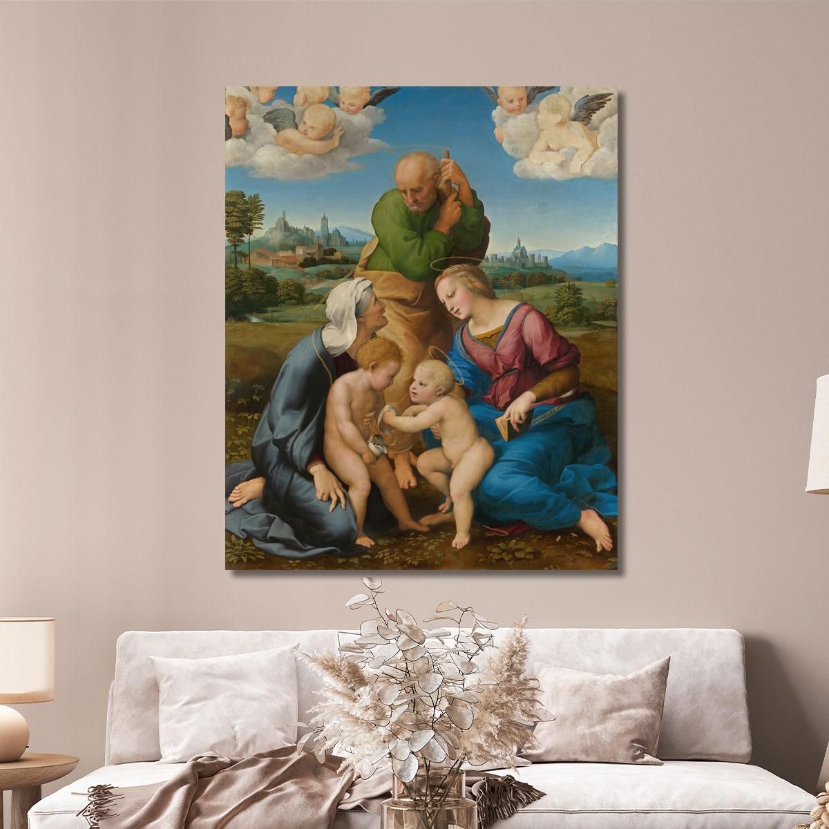 Canigiani Holy Family Raphael rph4 canvas print 