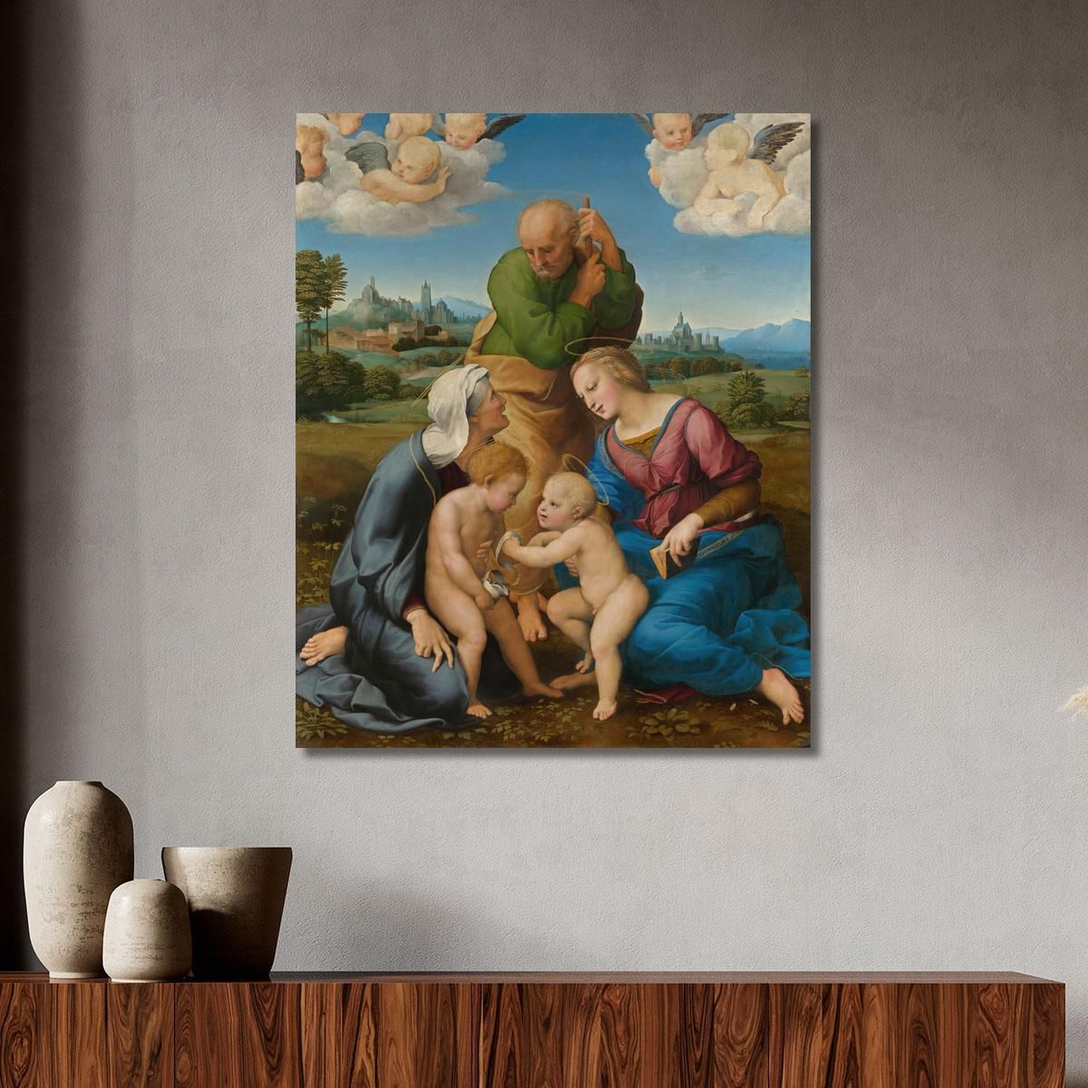 Canigiani Holy Family Raphael rph4 canvas print 