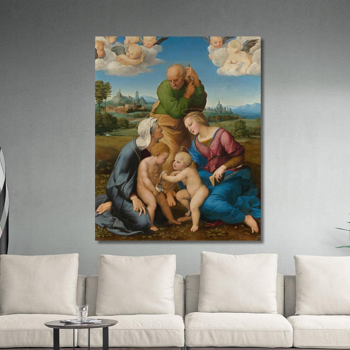 Canigiani Holy Family Raphael rph4 canvas print 