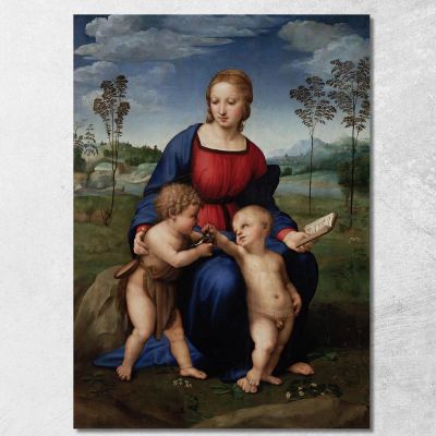 Madonna Of The Goldfinch Raphael rph14 canvas print 