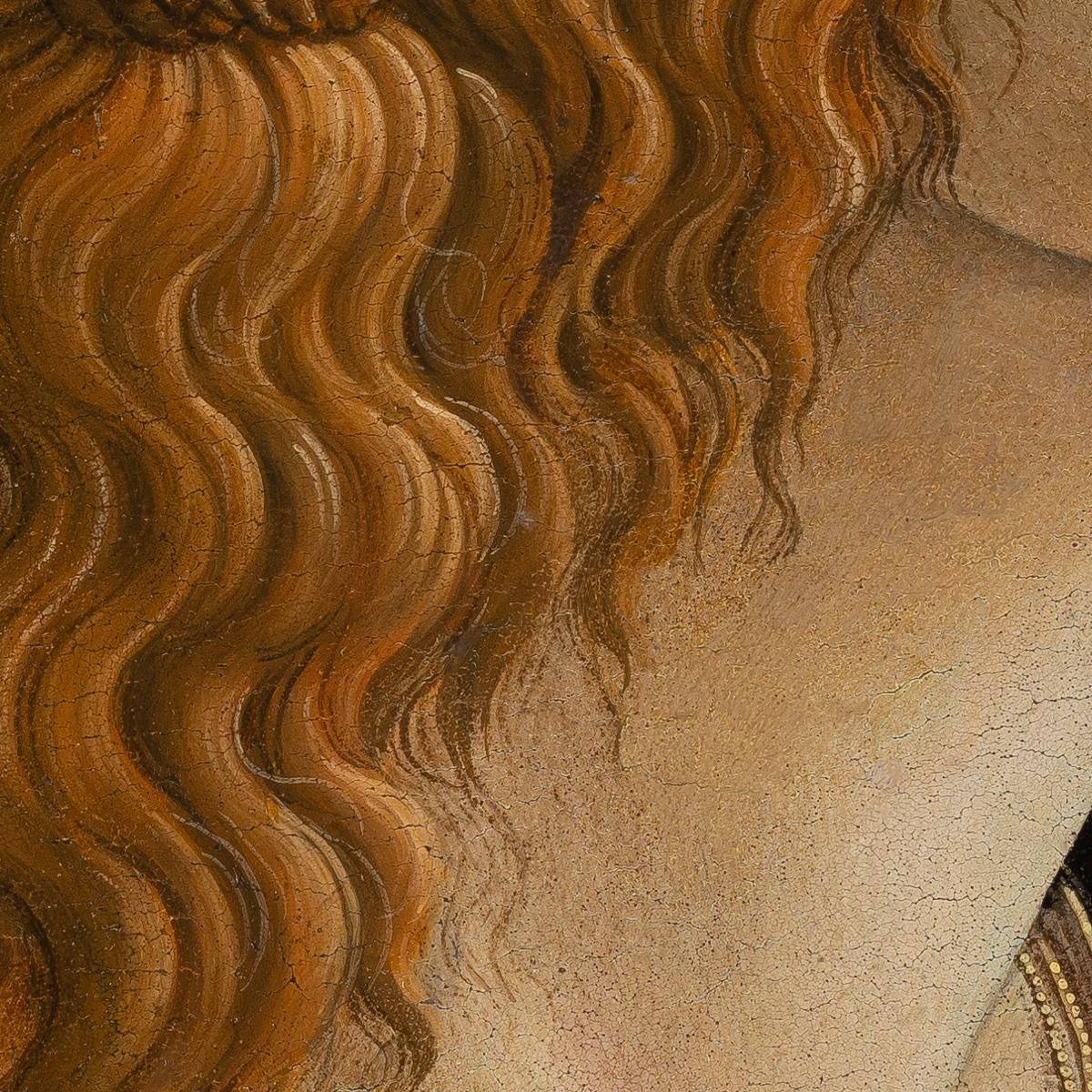 Portrait Of Simonetta Vespucci As Nymph Sandro Botticelli sbt29 canvas print