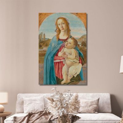 Virgin And Child Sandro Botticelli sbt48 canvas print 