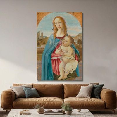 Virgin And Child Sandro Botticelli sbt48 canvas print 