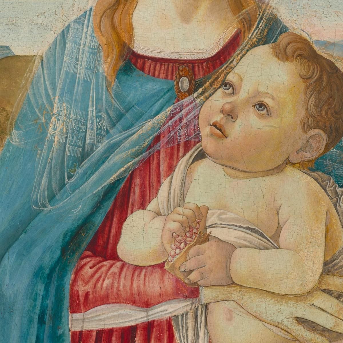 Virgin And Child Sandro Botticelli sbt48 canvas print