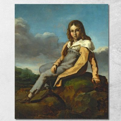 Alfred Dedreux Théodore Géricault tgr4 canvas print 