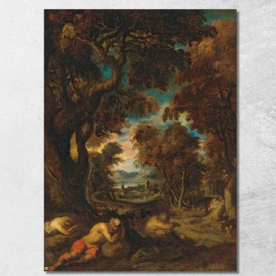 The Sleep Of The Peasants Théodore Géricault tgr23 canvas print 