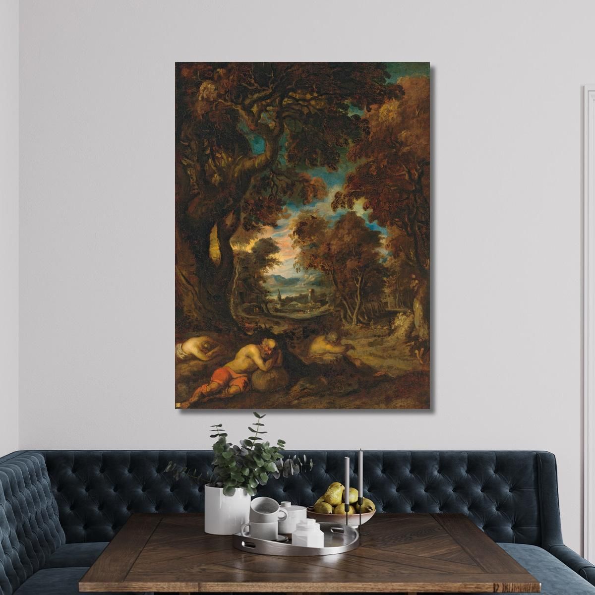The Sleep Of The Peasants Théodore Géricault tgr23 canvas print 