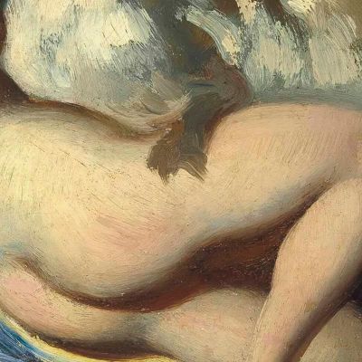 Leda And The Swan' Leda And The Swan' Théodore Géricault tgr25 canvas print