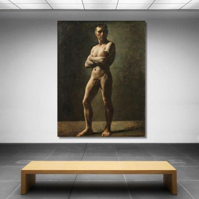 Man'S Academy Crossed Arms Théodore Géricault tgr27 canvas print 