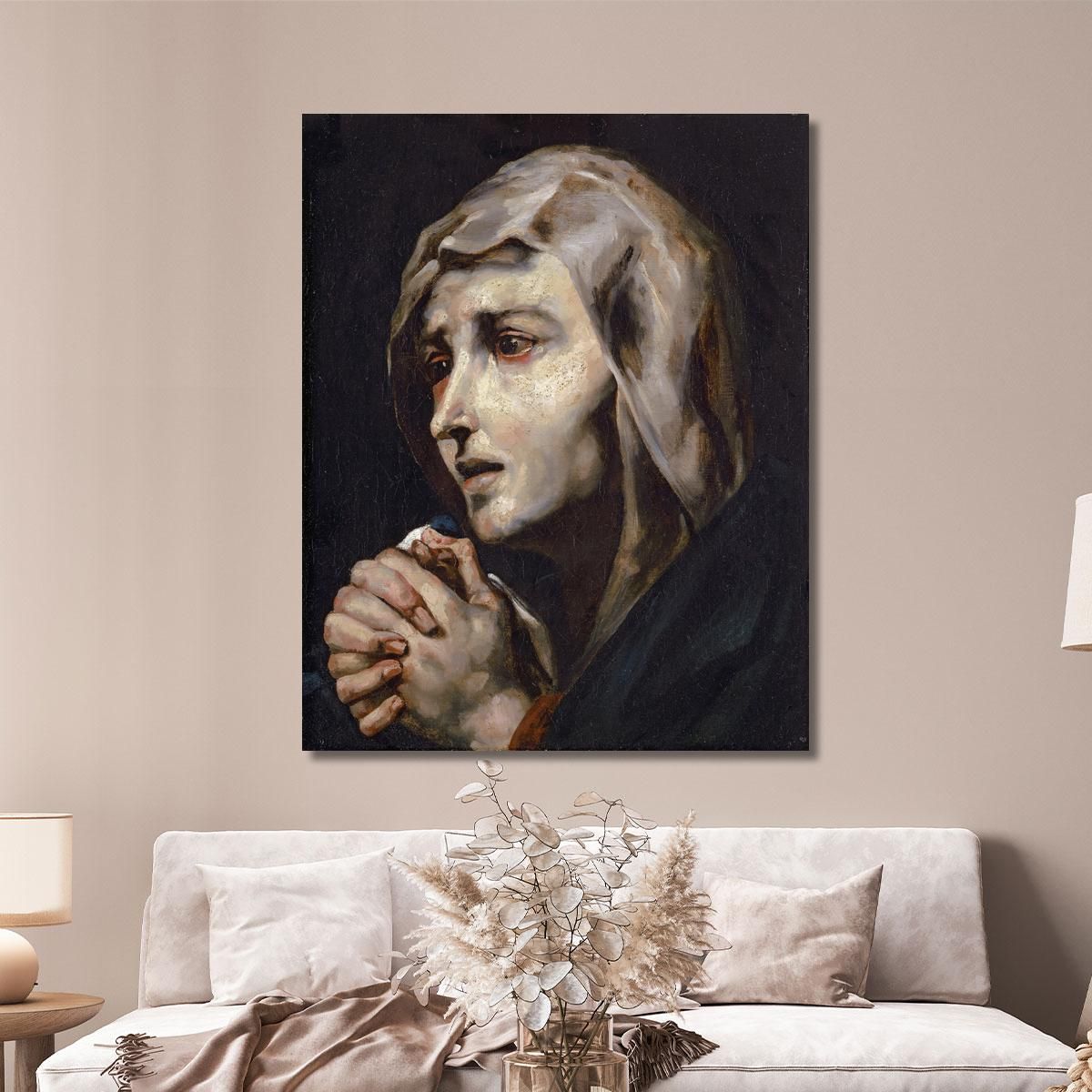 Mater Dolorosa Théodore Géricault tgr28 canvas print 