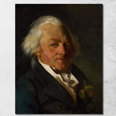 Portrait Of Siméon Bonnesoeur-Bourginière Théodore Géricault tgr39 canvas print 