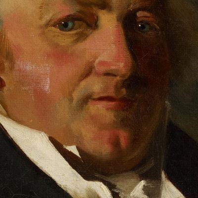 Portrait Of Siméon Bonnesoeur-Bourginière Théodore Géricault tgr39 canvas print
