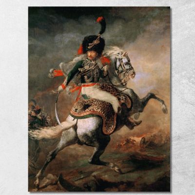The Charging Chasseur Théodore Géricault tgr47 canvas print 