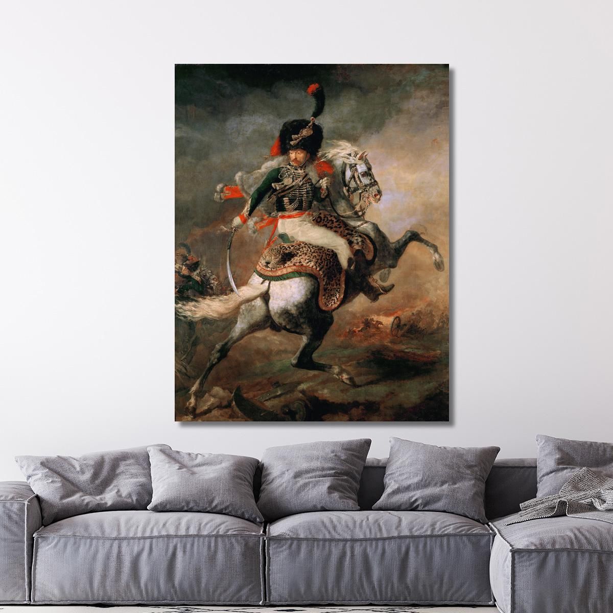 The Charging Chasseur Théodore Géricault tgr47 canvas print 