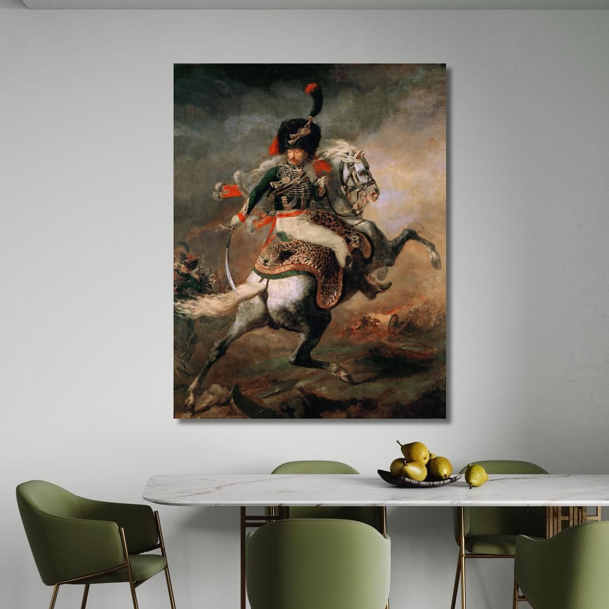 The Charging Chasseur Théodore Géricault tgr47 canvas print 