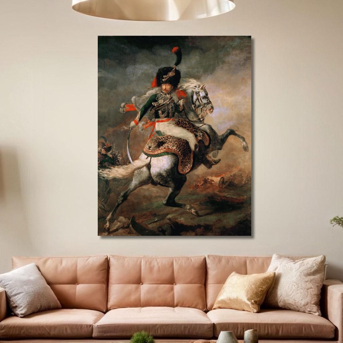 The Charging Chasseur Théodore Géricault tgr47 canvas print 