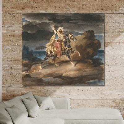 The Giaour Théodore Géricault tgr48 canvas print 