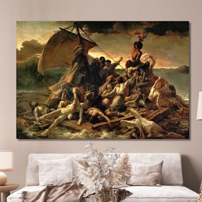 The Raft Of The Medusa Théodore Géricault tgr54 canvas print 