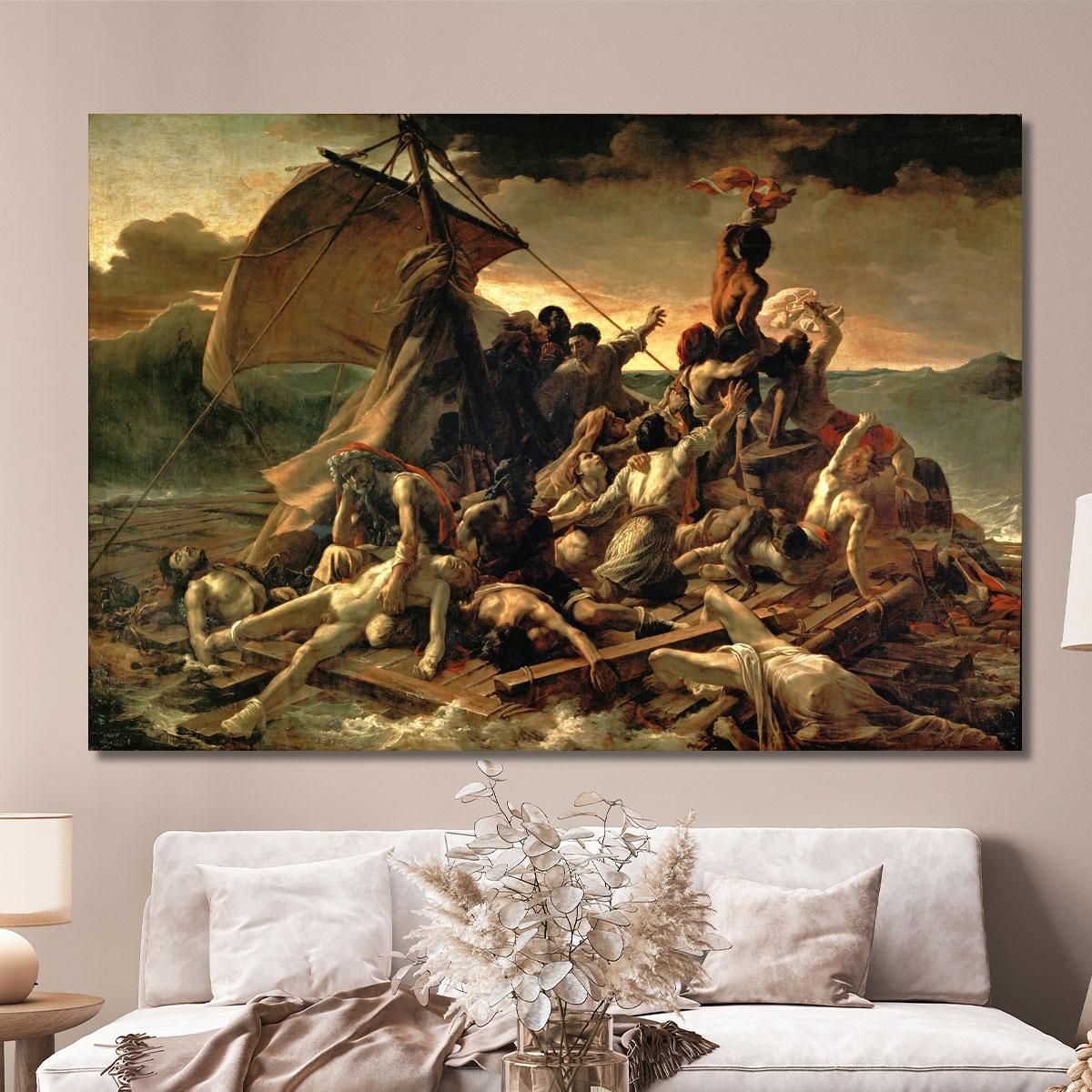 The Raft Of The Medusa Théodore Géricault tgr54 canvas print 