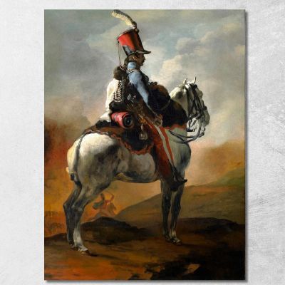 Trumpeter Of The Hussars Théodore Géricault tgr59 canvas print 
