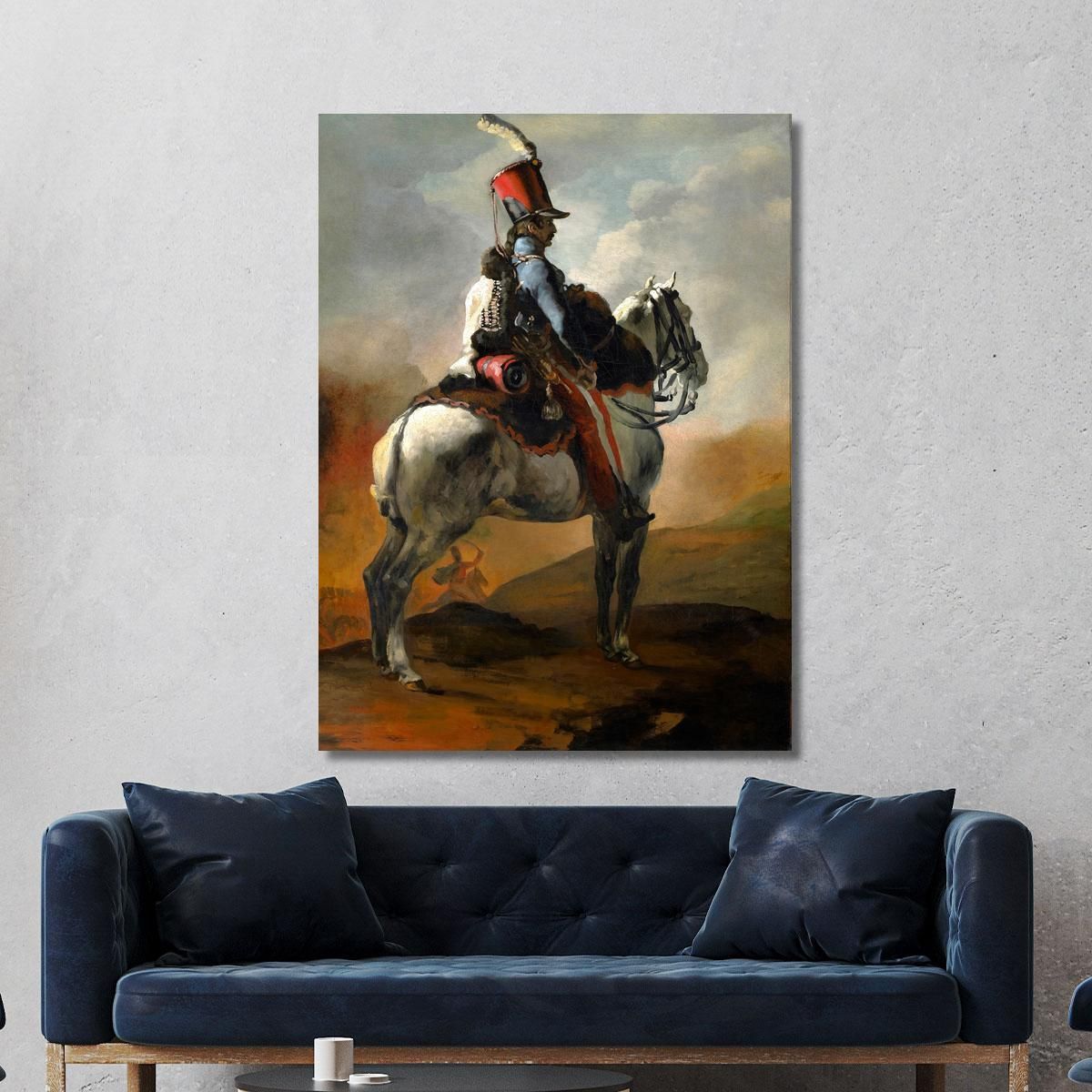 Trumpeter Of The Hussars Théodore Géricault tgr59 canvas print 