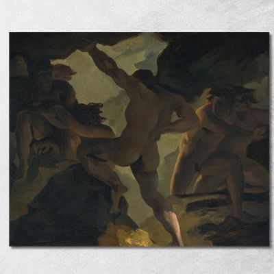 Episode Of War Of The Titans Théodore Géricault tgr63 canvas print 