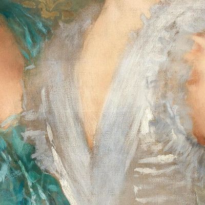 A Feathered Friend Vittorio Matteo Corcos vmc2 canvas print