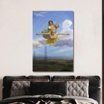 Allegory Of Electromagnetic Waves Vittorio Matteo Corcos vmc4 canvas print 
