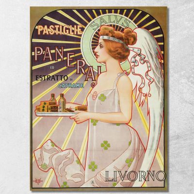 Paneraj Tablets And Tar Extract Livorno Vittorio Matteo Corcos vmc19 canvas print 