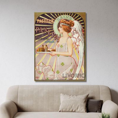 Paneraj Tablets And Tar Extract Livorno Vittorio Matteo Corcos vmc19 canvas print 