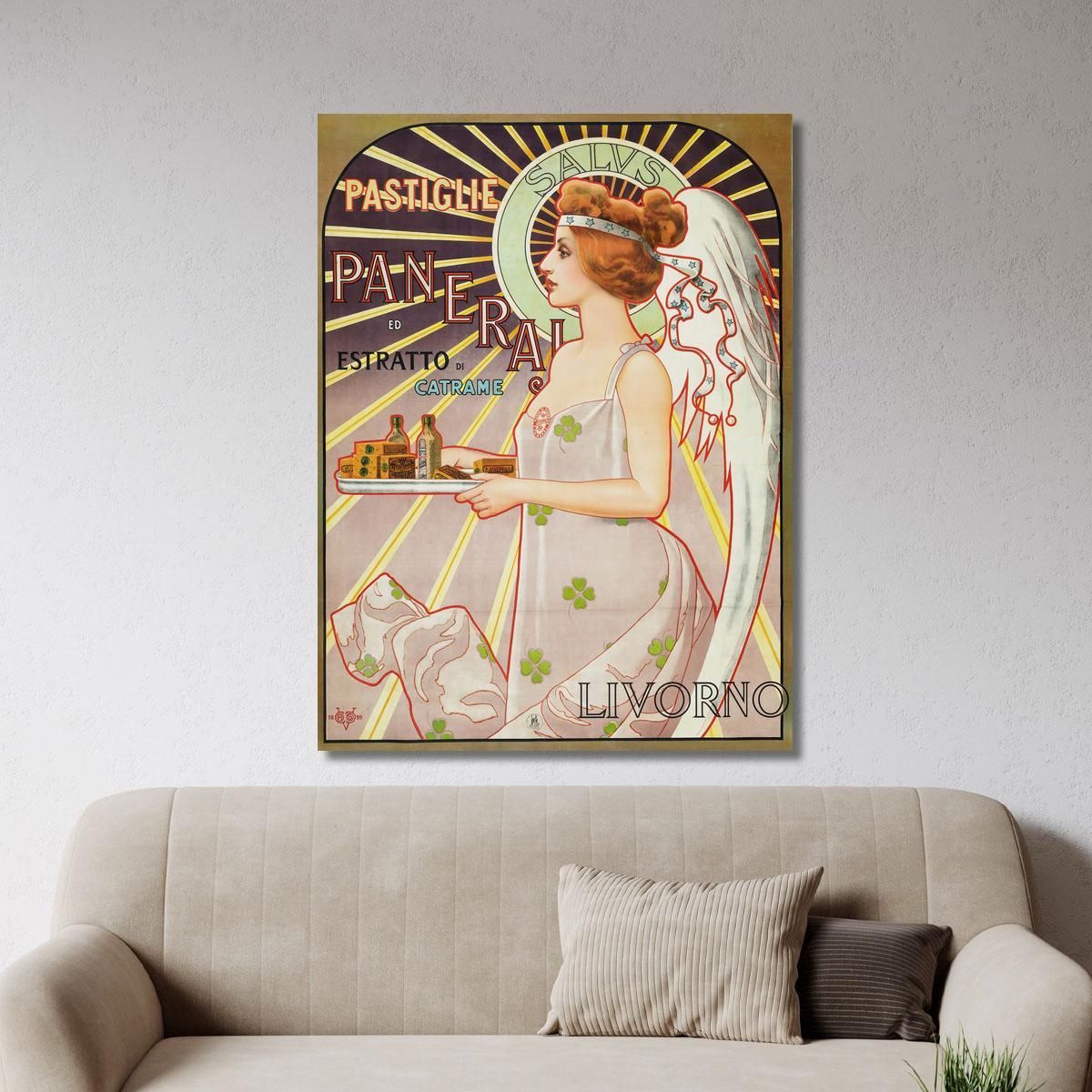 Paneraj Tablets And Tar Extract Livorno Vittorio Matteo Corcos vmc19 canvas print 