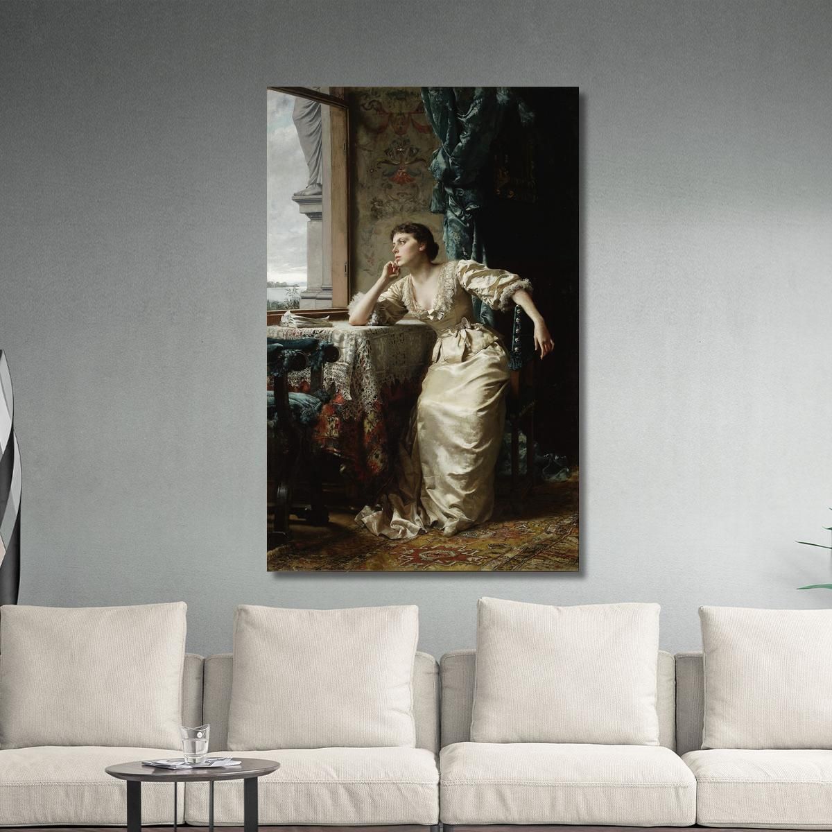 Reverie Władysław Czachórski wcz15 canvas print 
