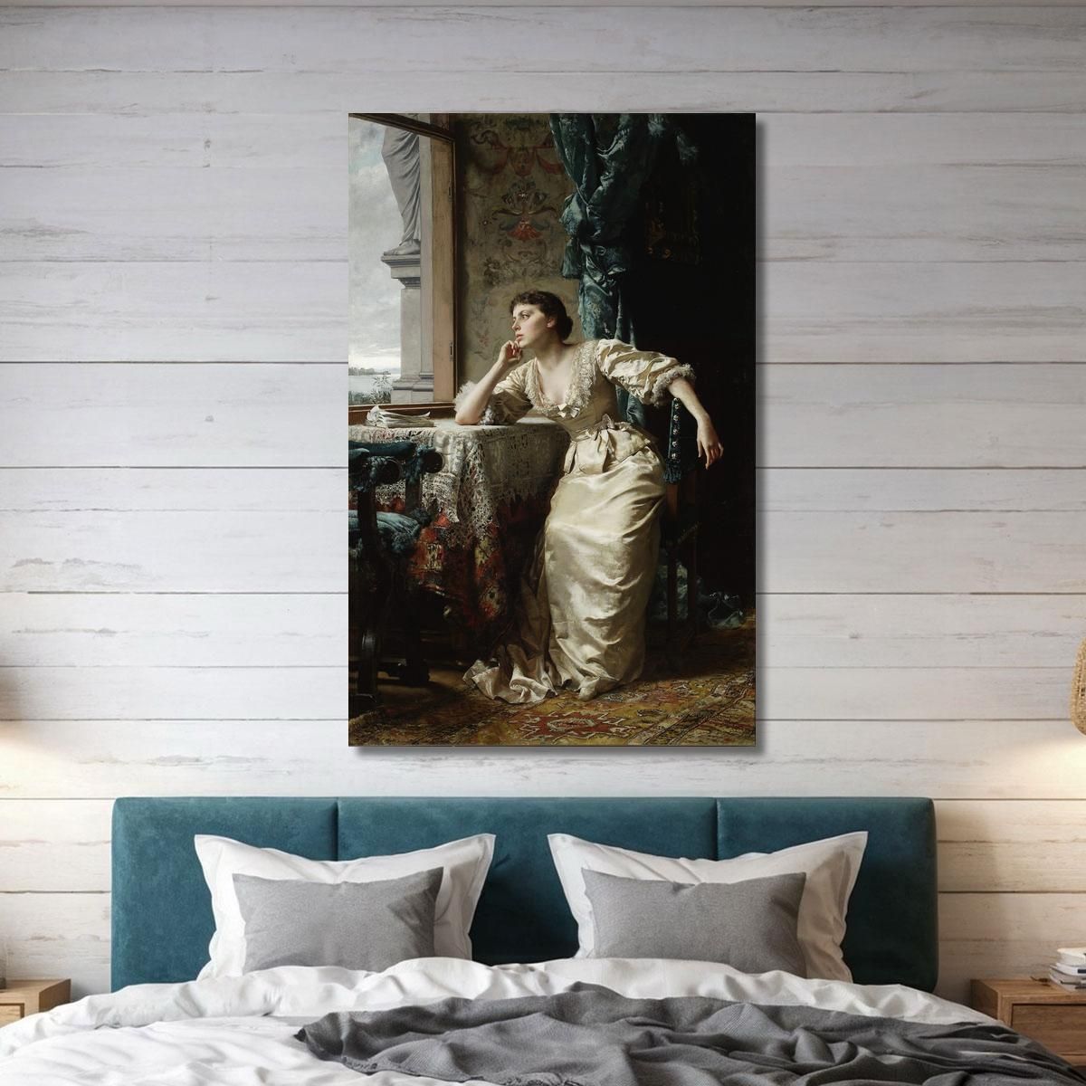 Reverie Władysław Czachórski wcz15 canvas print 