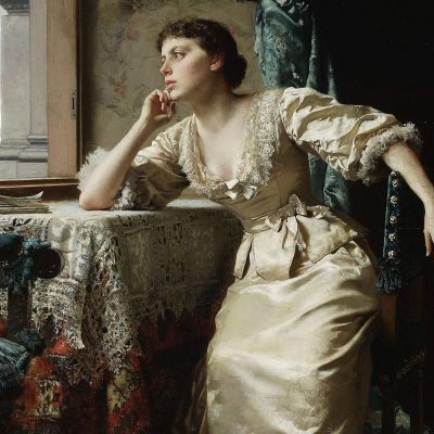 Reverie Władysław Czachórski wcz15 canvas print