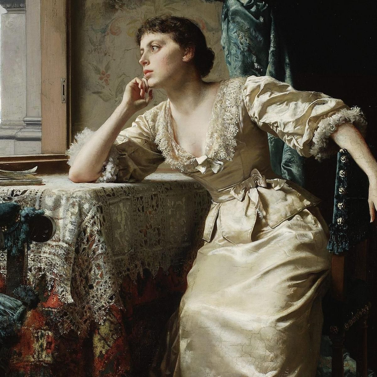 Reverie Władysław Czachórski wcz15 canvas print
