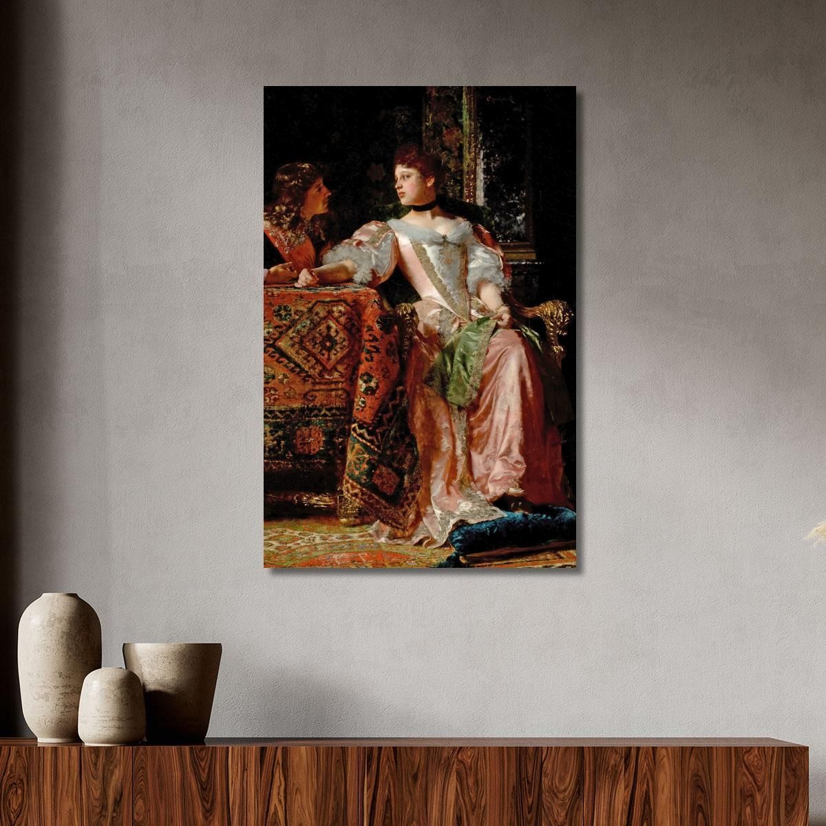 The Proposal Władysław Czachórski wcz21 canvas print 