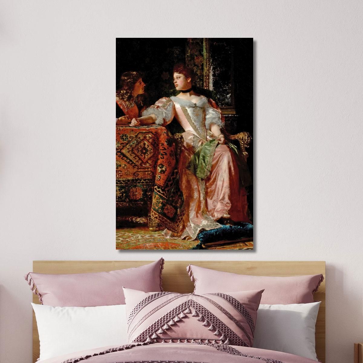 The Proposal Władysław Czachórski wcz21 canvas print 