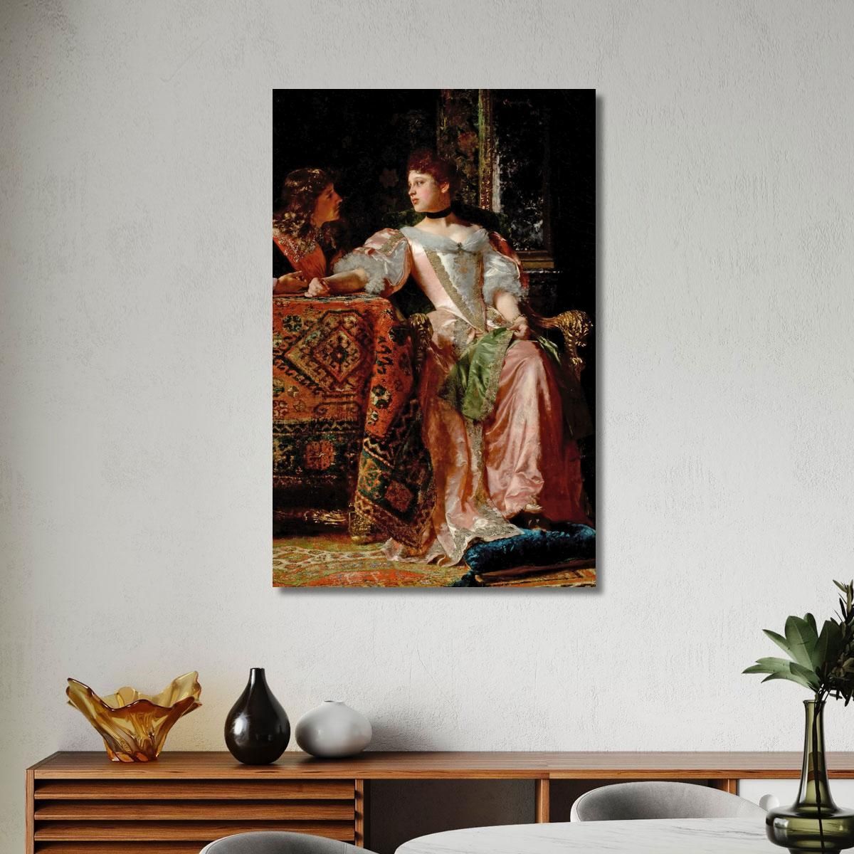 The Proposal Władysław Czachórski wcz21 canvas print 