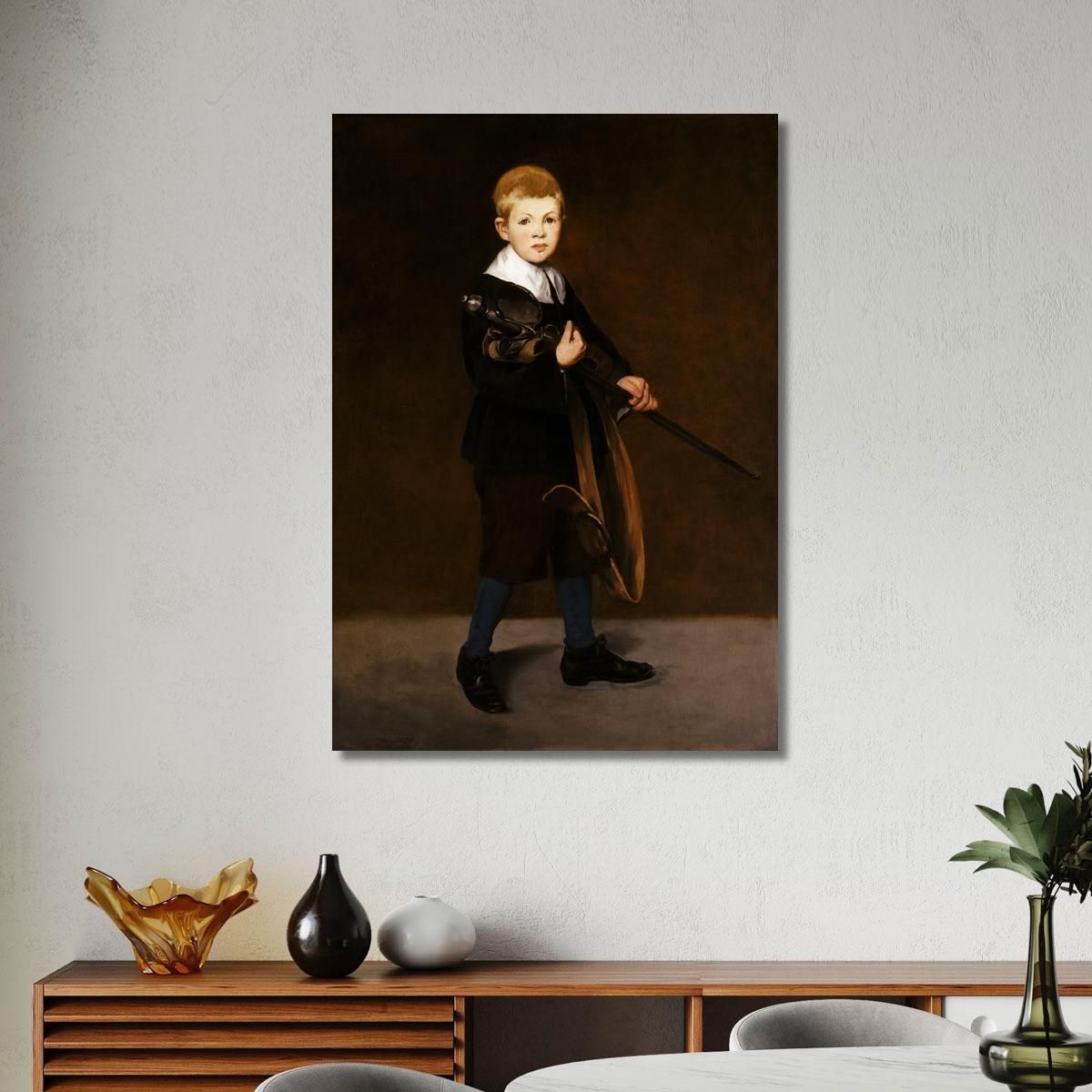 Boy Carrying A Sword Édouard Manet emt19 canvas print 