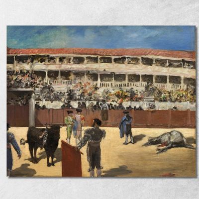 Bullfight 1866 Édouard Manet emt23 canvas print 