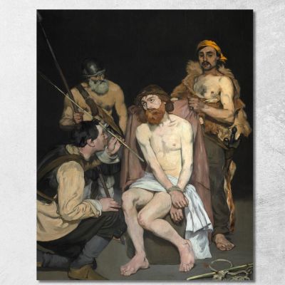 Jesus Insulted By The Soldiers Édouard Manet emt41 canvas print 