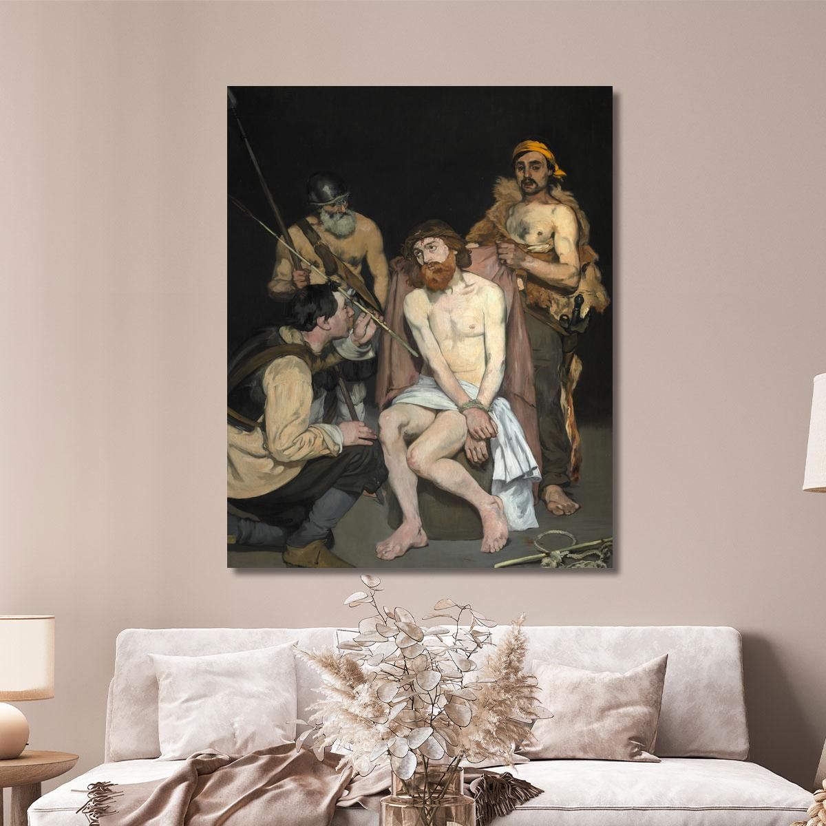 Jesus Insulted By The Soldiers Édouard Manet emt41 canvas print 